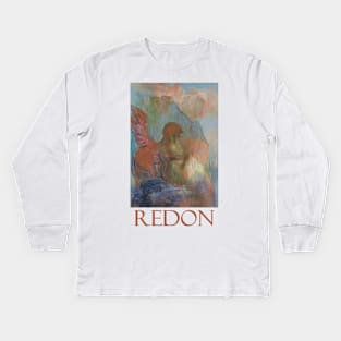 Pegasus by Odilon Redon Kids Long Sleeve T-Shirt